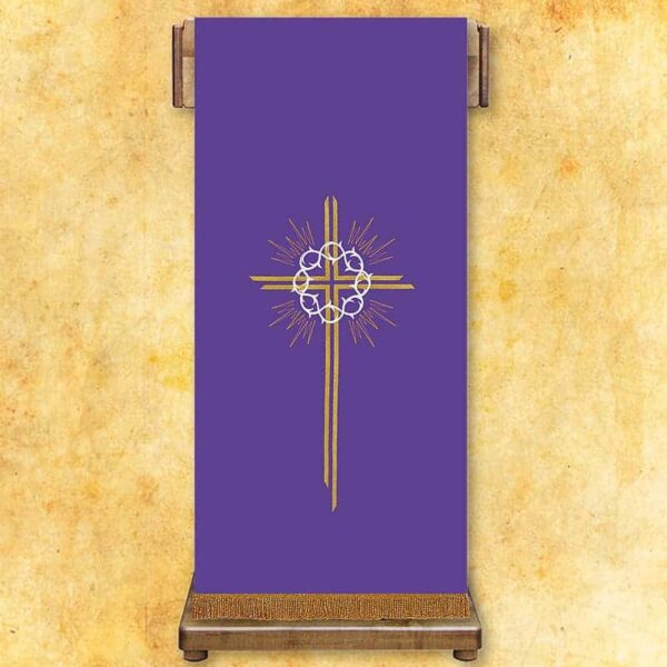 Embroidered lectern "Lenten"