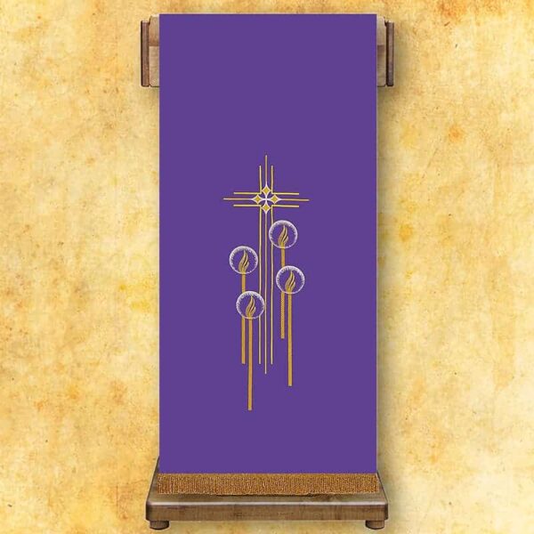 Embroidered lectern "Lenten"