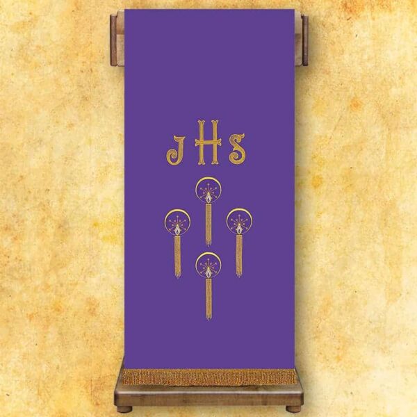 Embroidered lectern "Lenten"