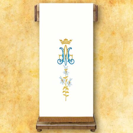 Embroidered lectern "IHS"