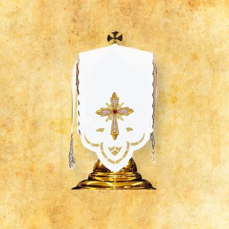 "Rafael" Ciborium Veil for a tin