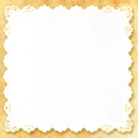 Embroidered lace "Gold series no. 1"