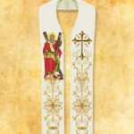 Embroidered stole "St. Nicholas"