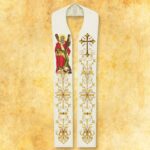 Embroidered stole "St. Nicholas"