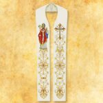 Embroidered stole "St. Nicholas"