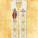 Embroidered stole "St. Nicholas"