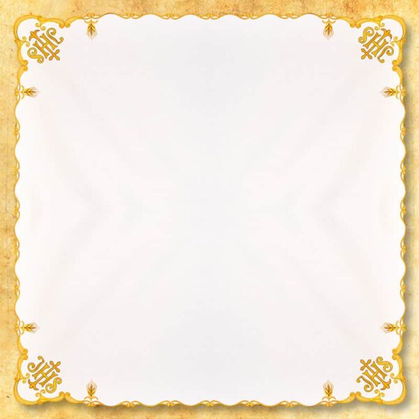 Embroidered lace "Gold Series - IHS"