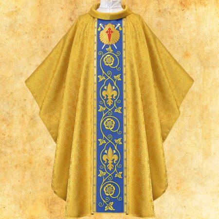 Embroidered chasuble "St. James' Shells"