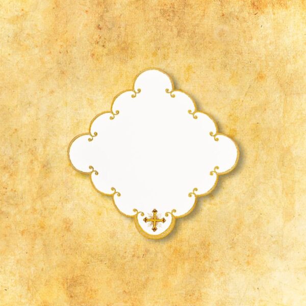 Embroidered napkin "Golden Series - Chalice" 32x32