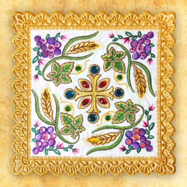 Palka haftowana "Pretiosus" Embroidered pectoral cross "Pretiosus"