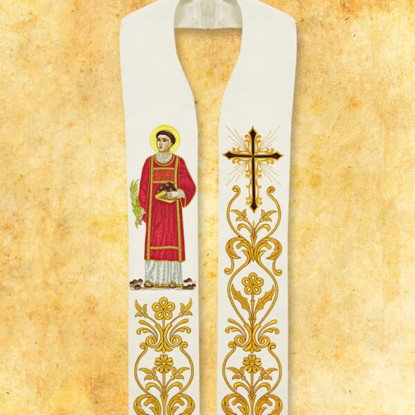 Embroidered stole "St. Nicholas"