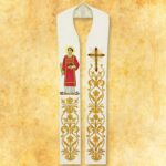 Embroidered stole "St. Nicholas"