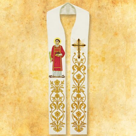 Embroidered stole "St. Nicholas"