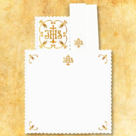 Embroidered lace "Gold Series - IHS"