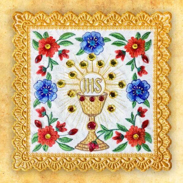 Palka haftowana "Pretiosus" Embroidered pectoral cross "Pretiosus"