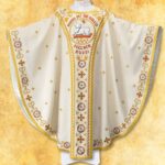 Embroidered chasuble "Lamb of God"