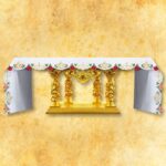 Embroidered tablecloth "Roses" - any size