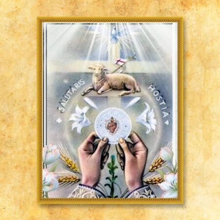 Large liturgical decoration (photographic)