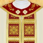 Embroidered chasuble "Brillante-Vino"