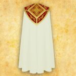 Embroidered chasuble "Brillante-Vino"