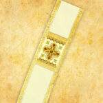 Embroidered chasuble "Brillante-Bianco"