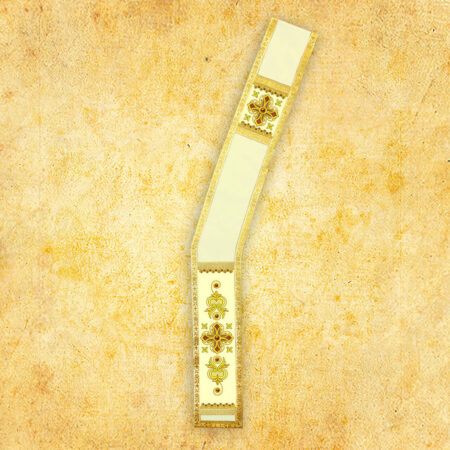 Embroidered chasuble "Brillante-Bianco"