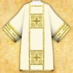 Embroidered chasuble "Brillante-Bianco"