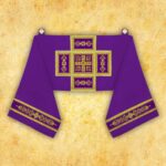 Embroidered chasuble "Brillante-Viola"