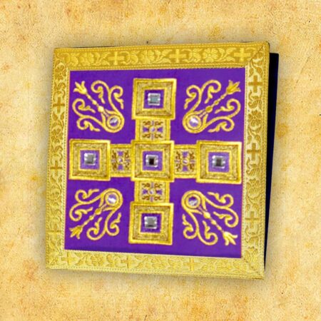 Embroidered chasuble "Brillante-Viola"