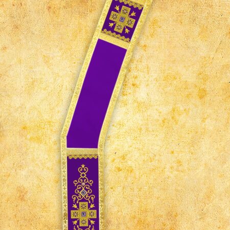 Embroidered chasuble "Brillante-Viola"