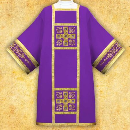 Embroidered chasuble "Brillante-Viola"