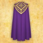 Embroidered chasuble "Brillante-Viola"