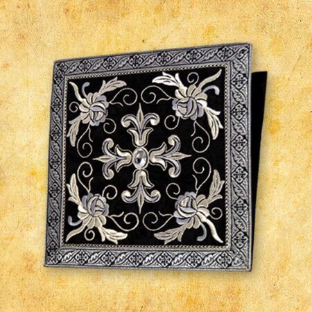 Embroidered Burse "Massimo-Nero"