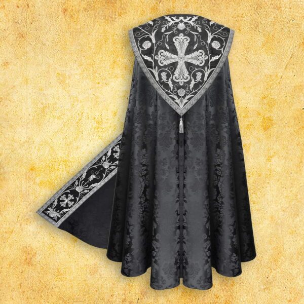 Kapa haftowana "Massimo-Nero" Embroidered cope "Massimo-Nero"