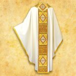 Embroidered chasuble "Monastero"