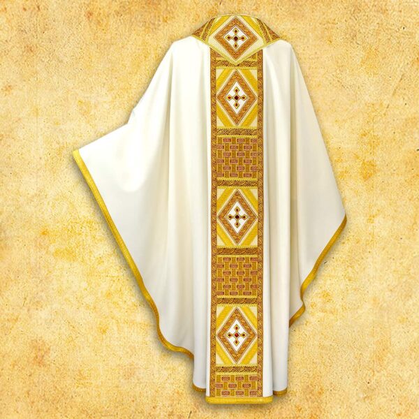 Embroidered chasuble "Monastero"