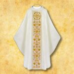 Embroidered chasuble "Figurato"