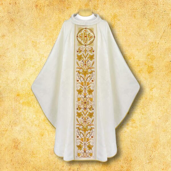 Embroidered chasuble "Figurato"