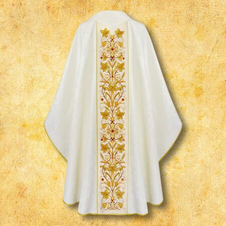 Embroidered chasuble "Figurato"