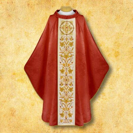 Embroidered chasuble "Figurato"