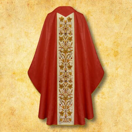 Embroidered chasuble "Figurato"