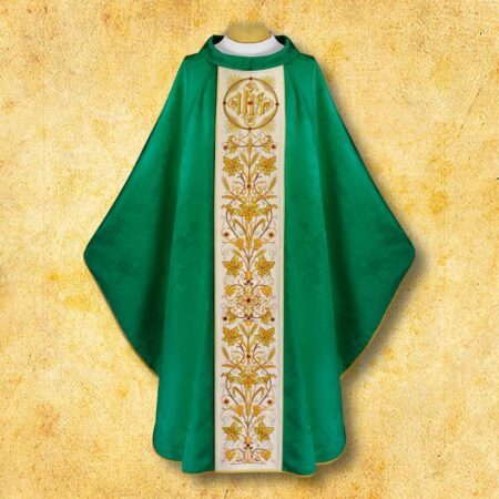 Embroidered chasuble "Figurato"