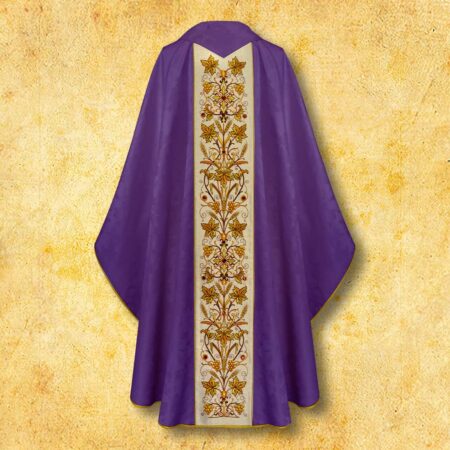 Embroidered chasuble "Figurato"