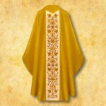 Embroidered chasuble "Figurato"