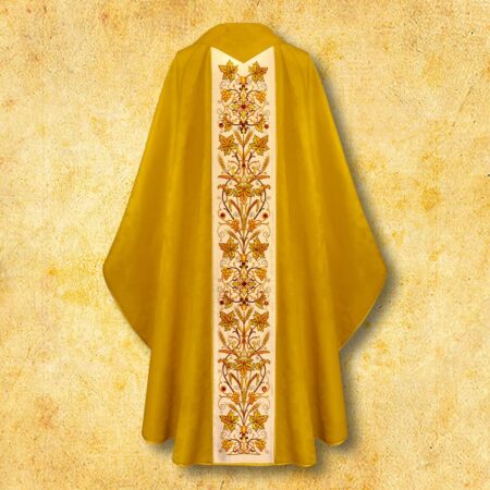 Embroidered chasuble "Figurato"