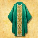 Embroidered chasuble "Verbum"