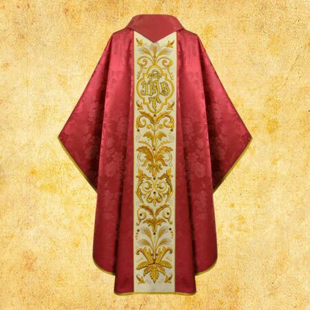 Embroidered chasuble "Verbum"