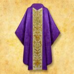 Embroidered chasuble "Verbum"