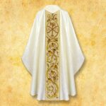 Embroidered chasuble "Christum"