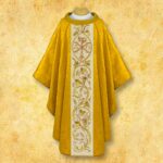 Embroidered chasuble "Christum"